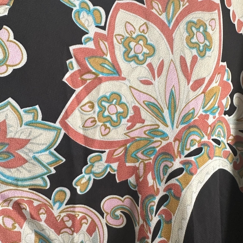 Entro Paisley Floral Kimono One Size - Picture 6 of 7